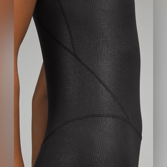 Lululemon Align Rib Bodysuit 25” Shine | Size 2 - Picture 4 of 8